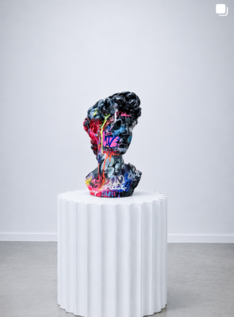 Busto David Graffiti